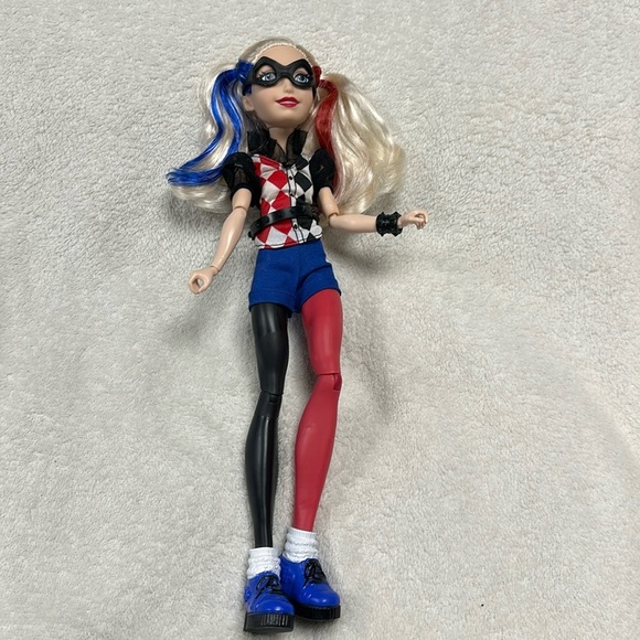 DC Super Hero Harley Quinn Doll 12 inch, 2015, Mattel - Picture 1 of 6